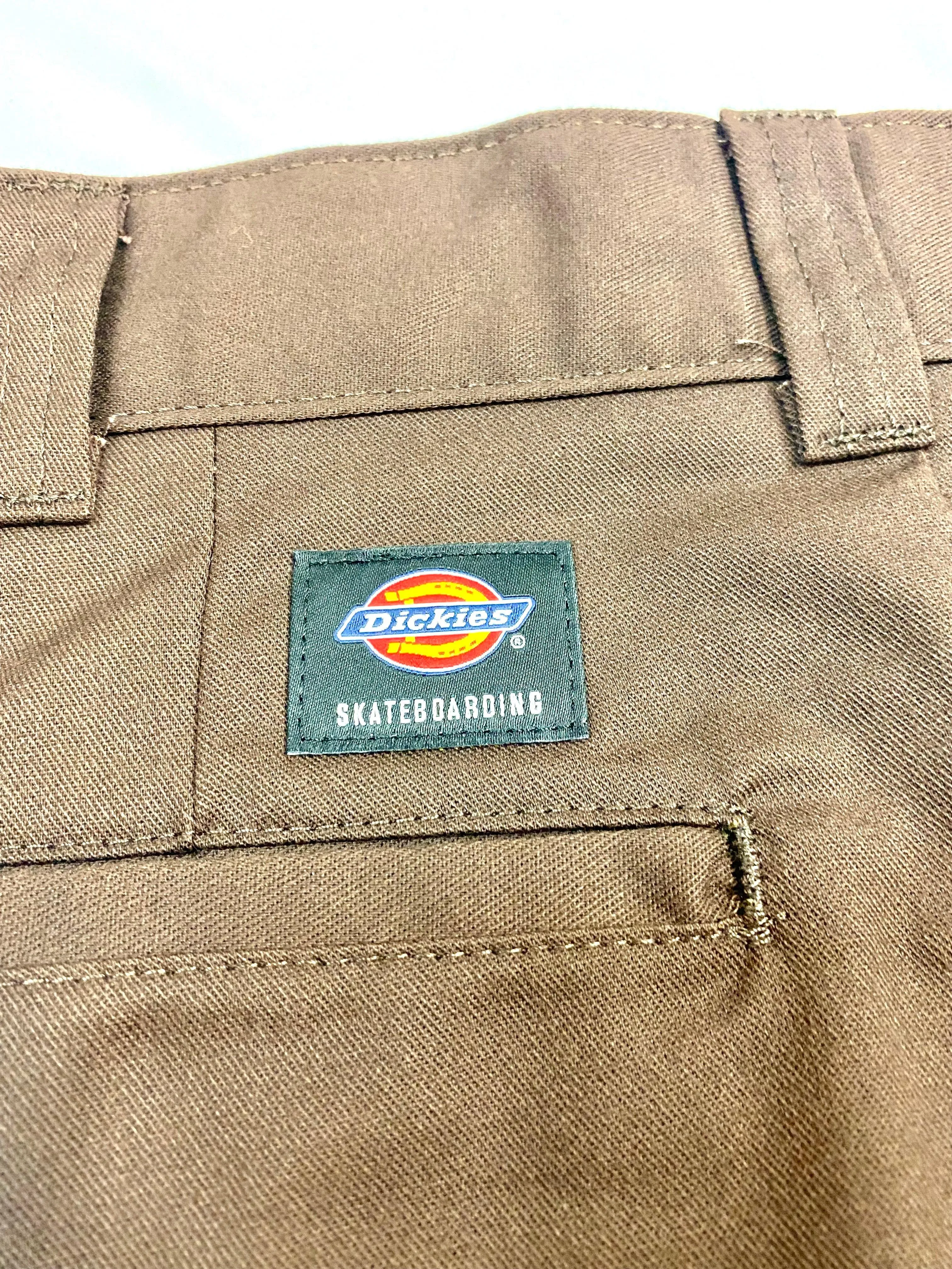 DICKIES SKATEBOARDING Slim Straight Flex Pant Chocolate Brown