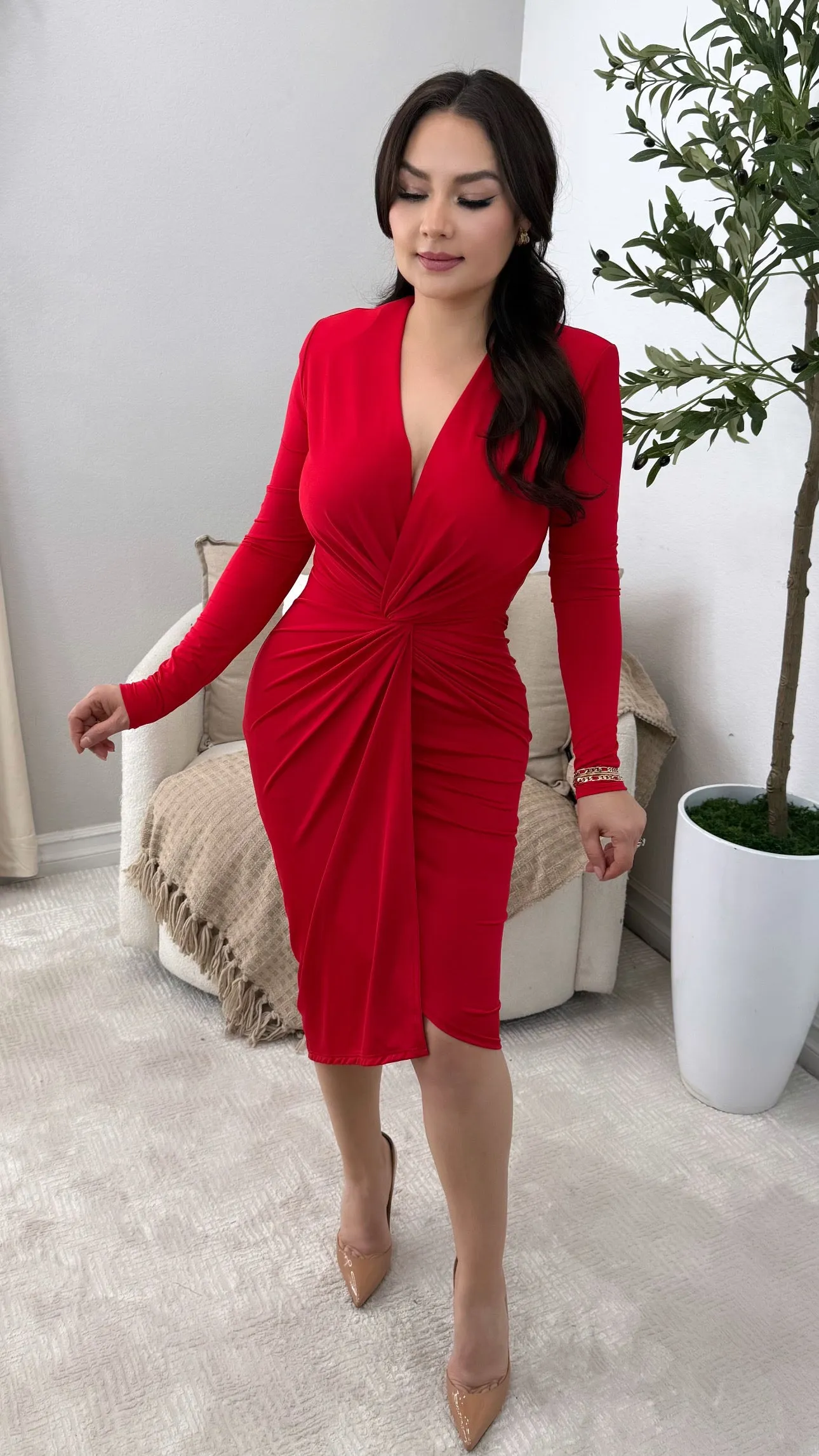 DIXIE RED DRESS
