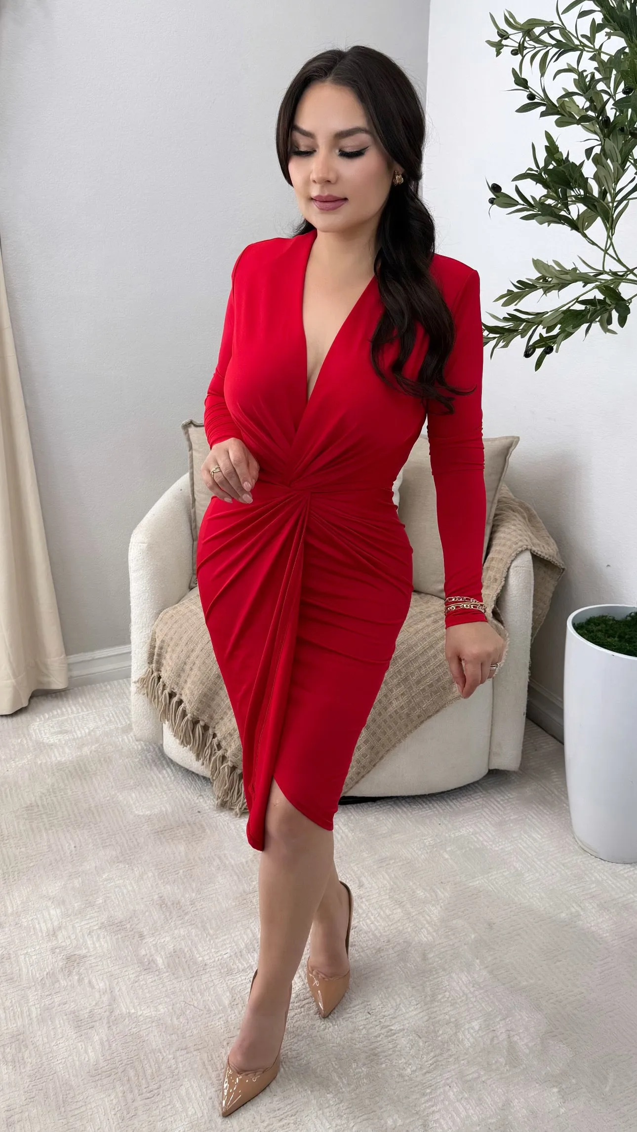DIXIE RED DRESS