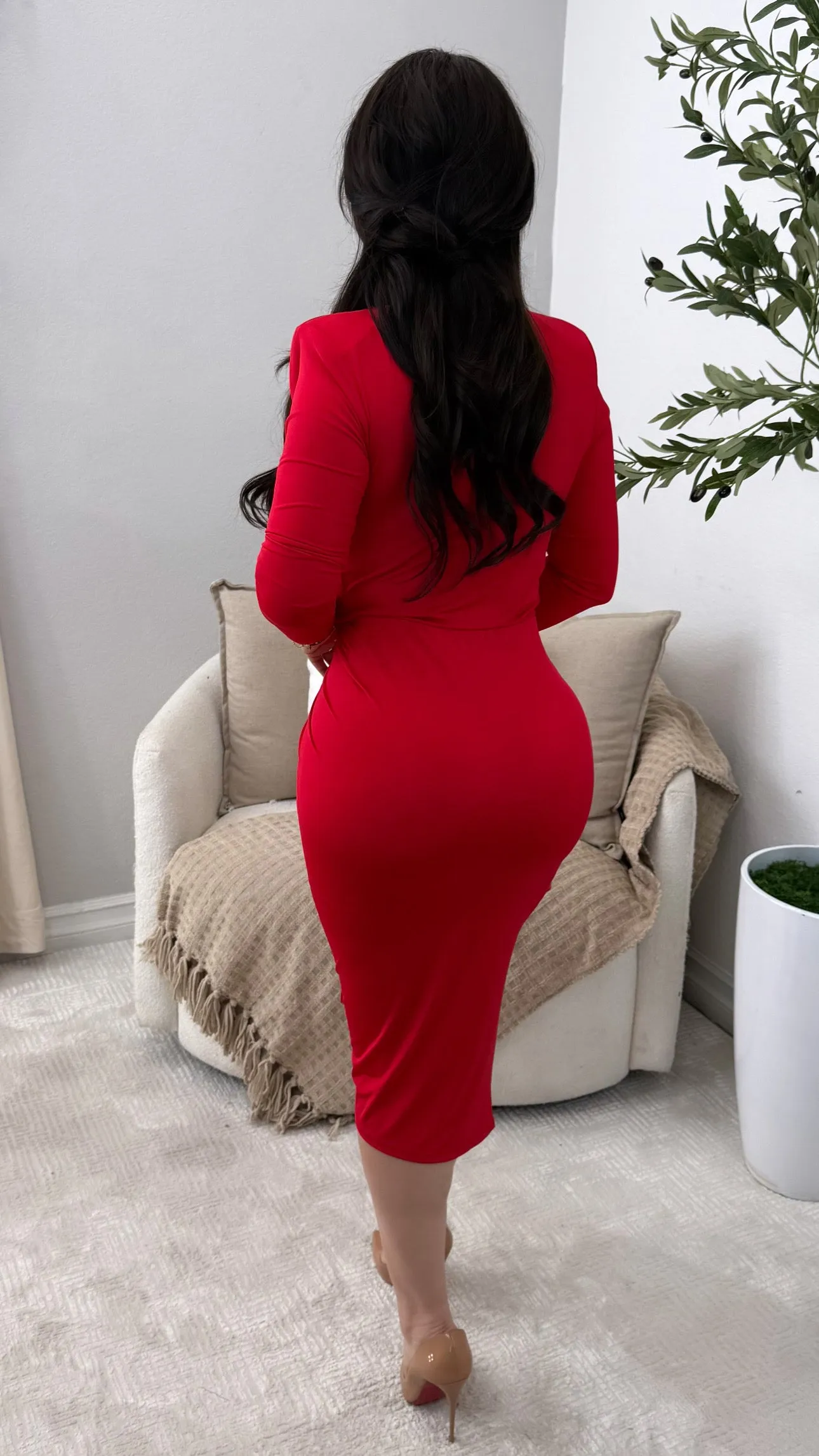 DIXIE RED DRESS