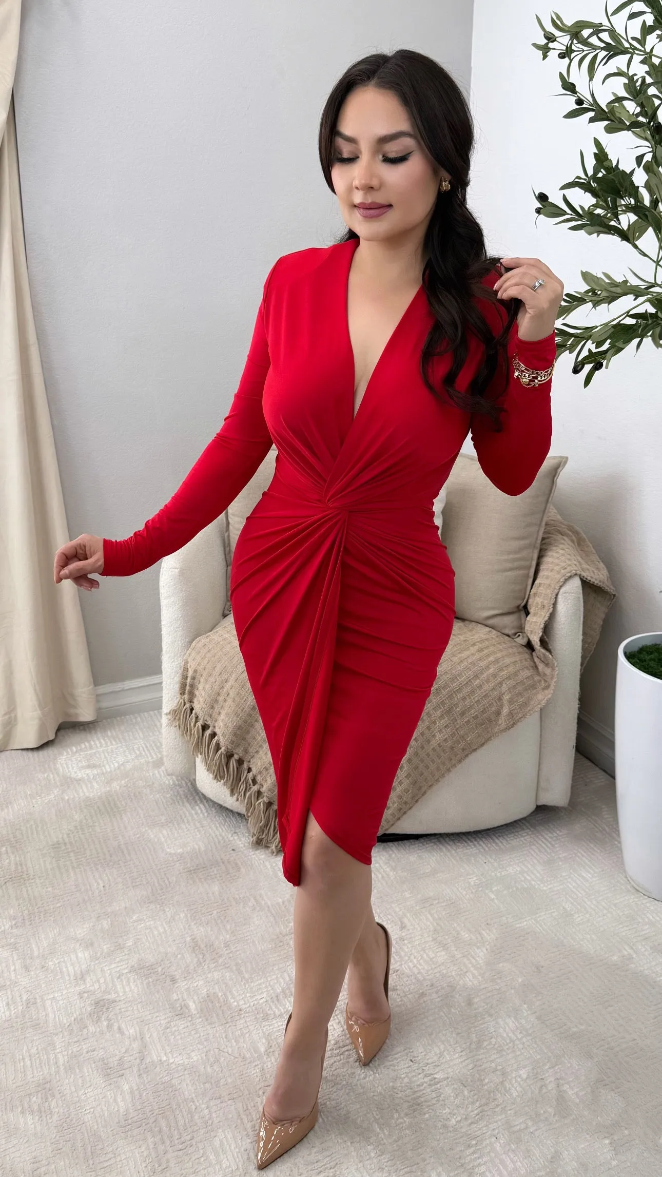 DIXIE RED DRESS