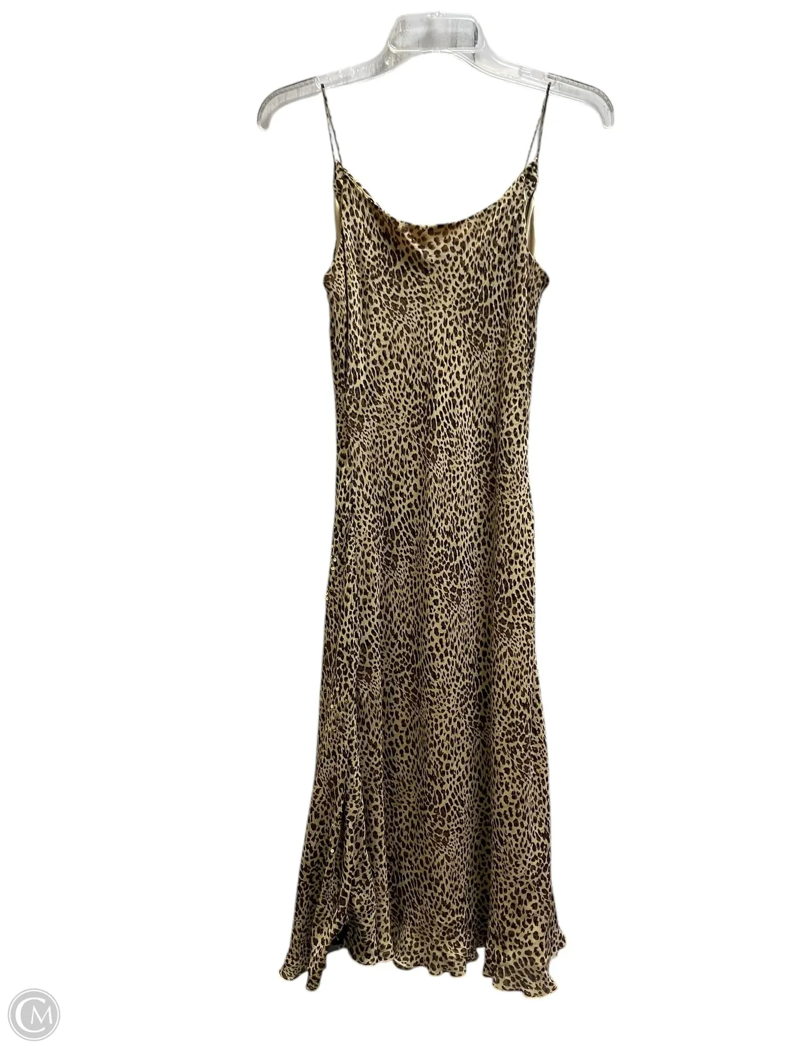 Dress Casual Midi By Clothes Mentor In Animal Print, Size: 6