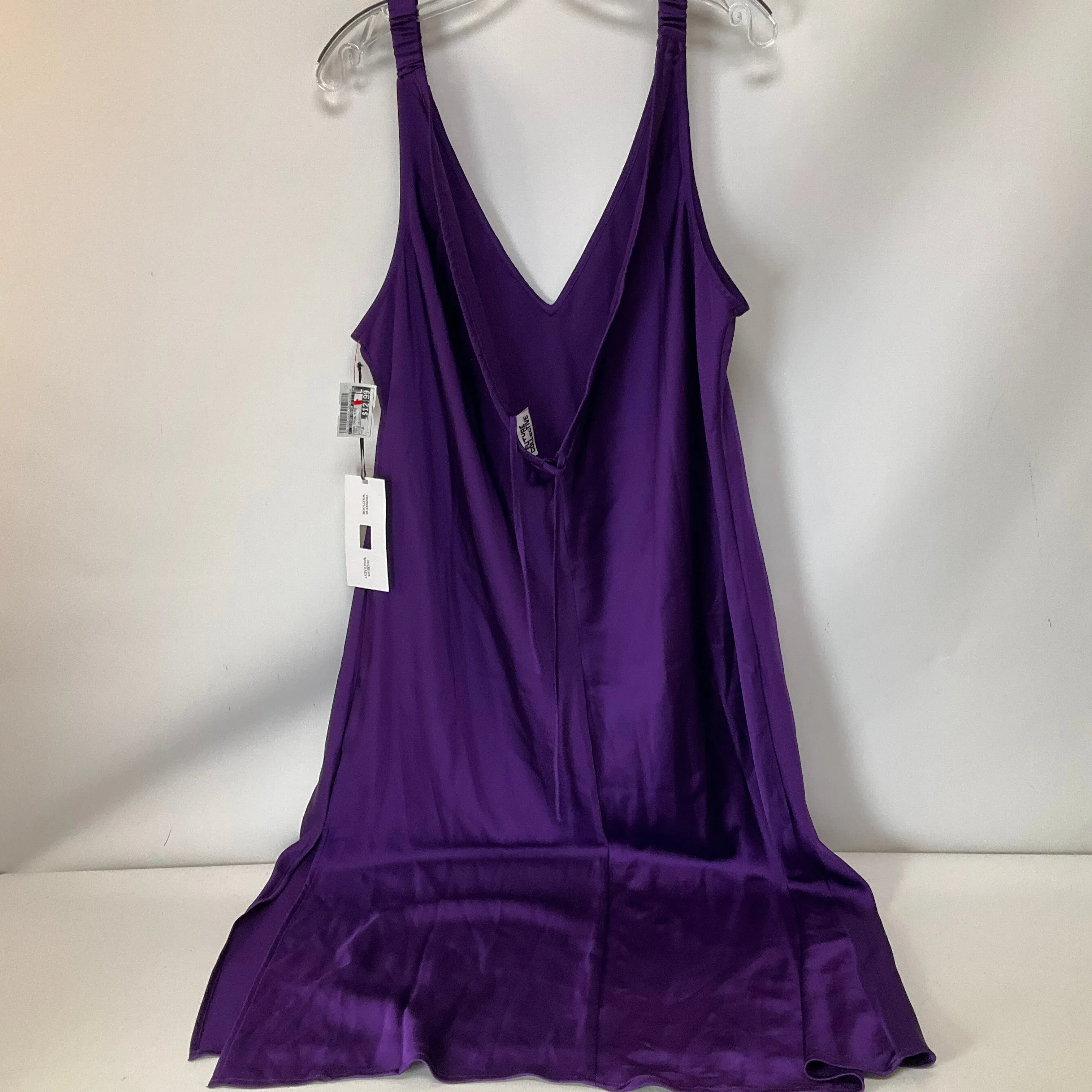Dress Casual Midi By Clothes Mentor In Purple, Size: Xl