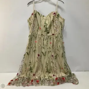 Dress Casual Midi By Cmf In Floral Print, Size: Xxl