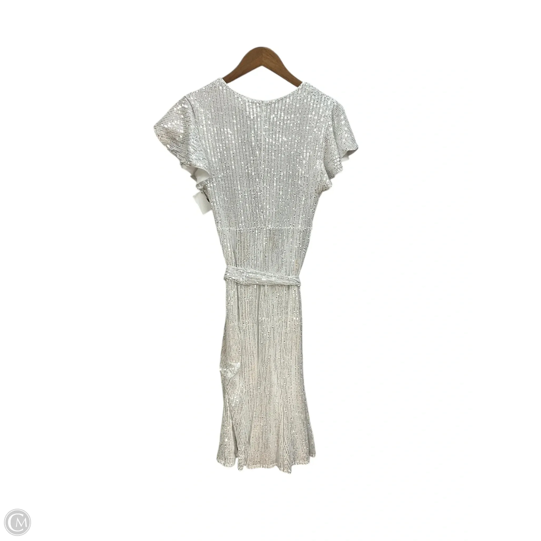 Dress Party Midi By Grace Karin In Silver, Size: S