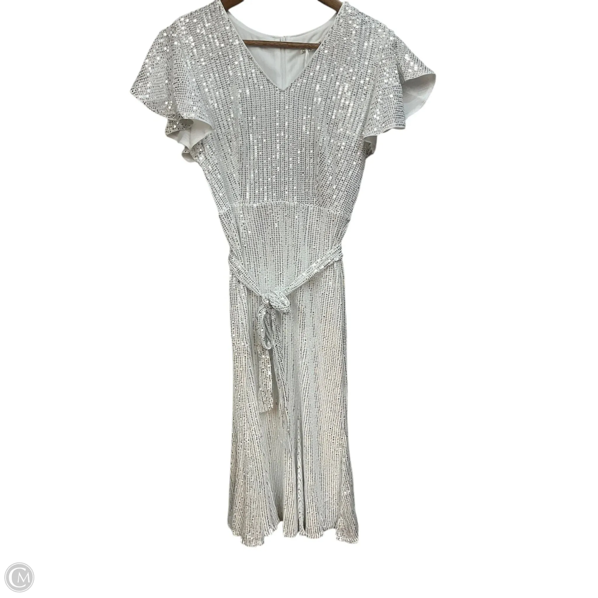 Dress Party Midi By Grace Karin In Silver, Size: S