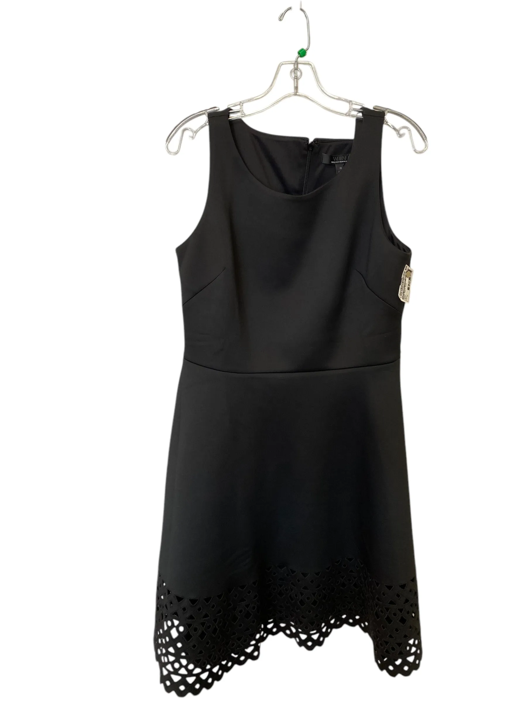 Dress Party Midi By White House Black Market In Black, Size: 0