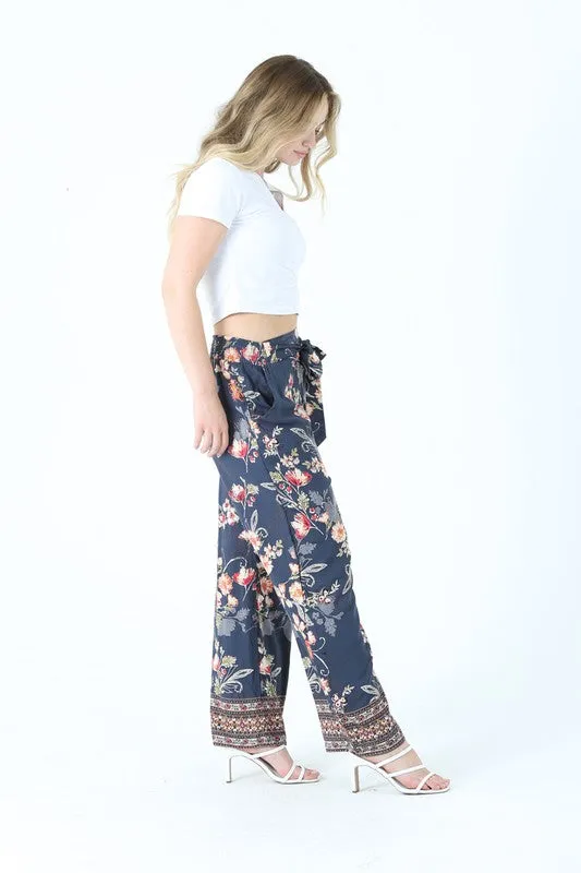Florence Floral Palazzo Pants