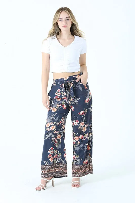 Florence Floral Palazzo Pants