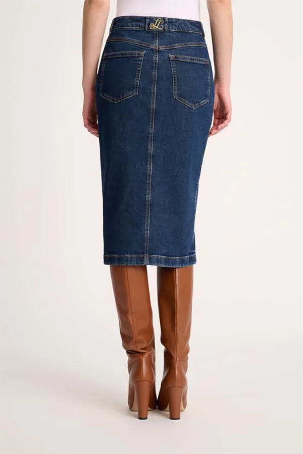 FOLLETTO DENIM SKIRT