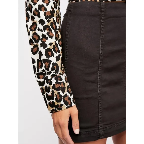 Free People | Modern Femme Denim Skirt