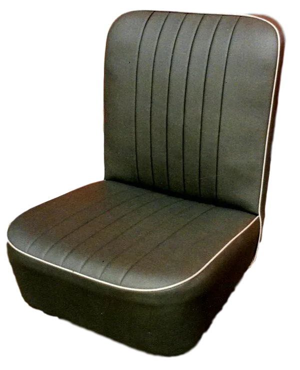 FRONT SEAT SQUAB COVER -LEATHER 1956-59