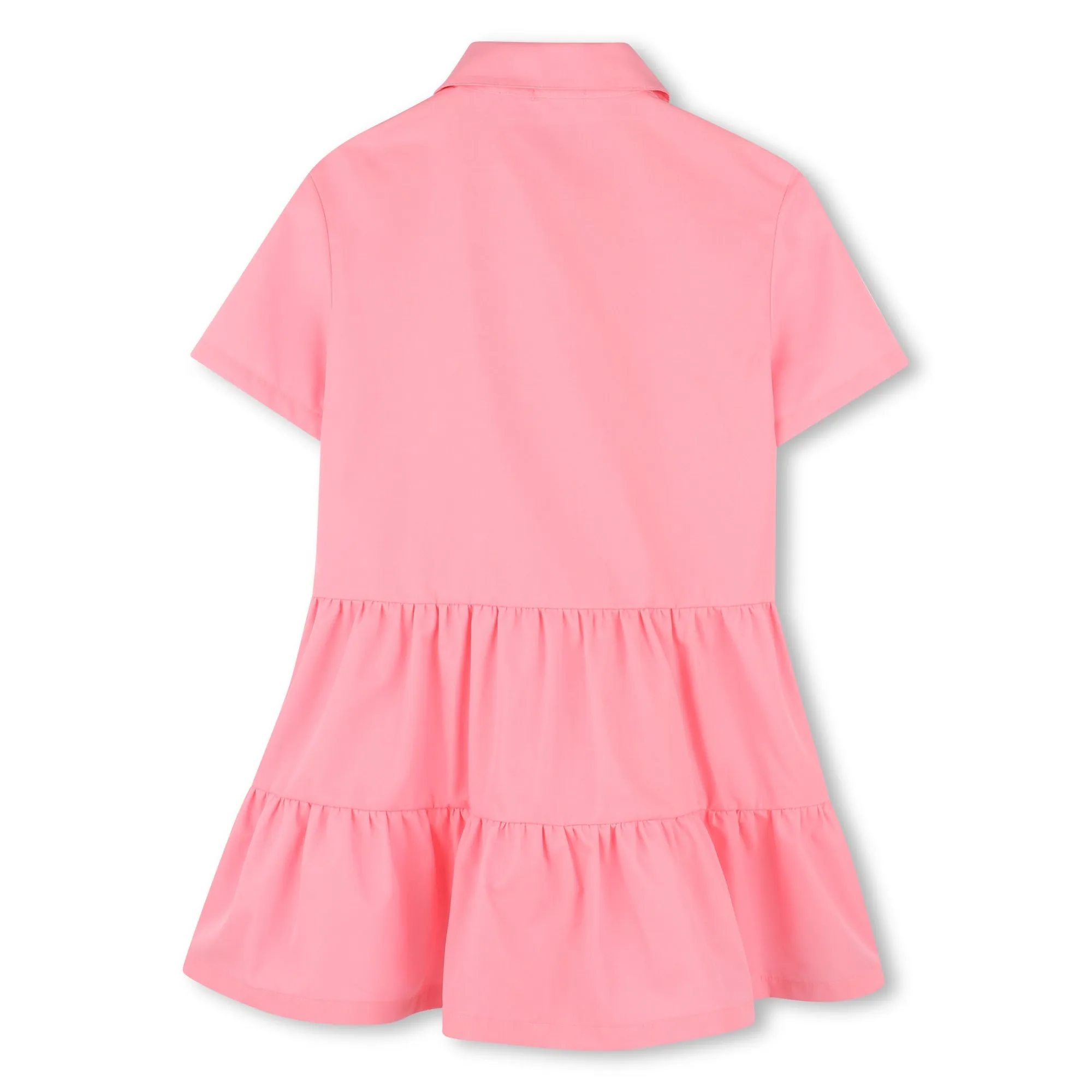 Girls Pink Parrot Dress