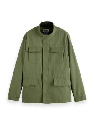 Green Ivy Cotton Field Jacket
