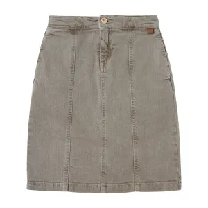 Grey  denim skirt by Tocoto Vintage