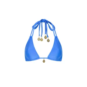 Halter Bralette Bikini Top - Bluebell