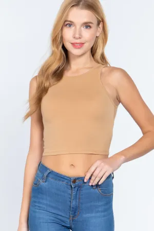 Halter Neck Crop Top