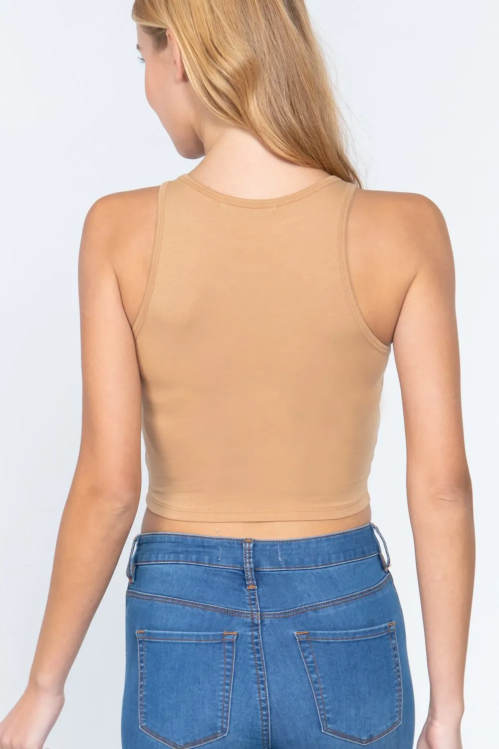 Halter Neck Crop Top