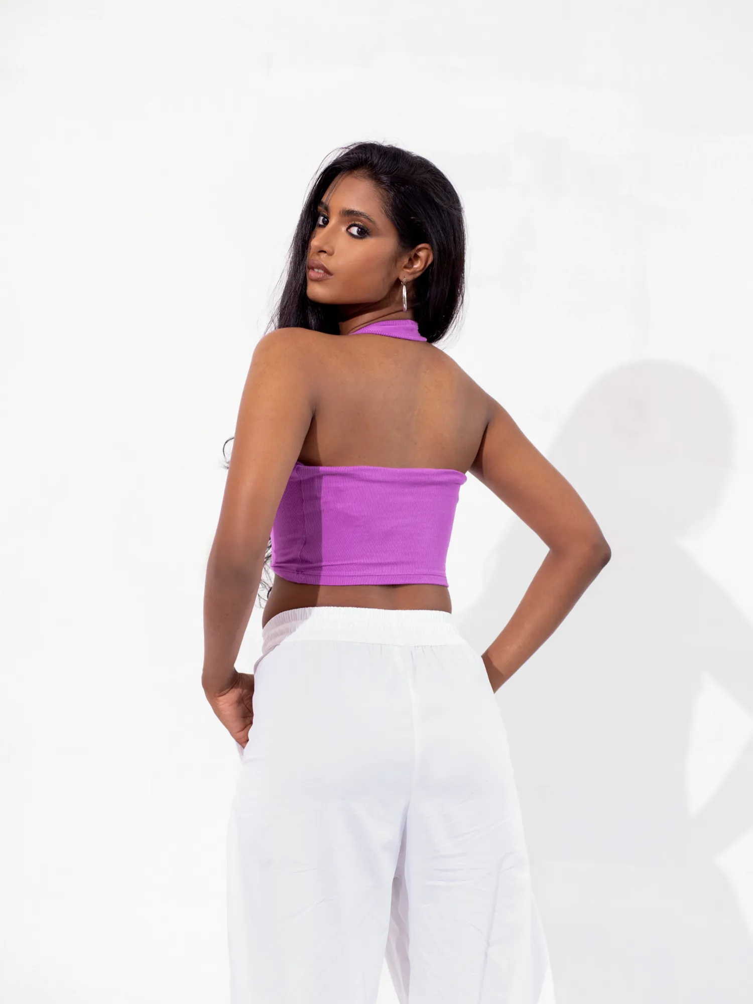 Halter Neck Crop Top