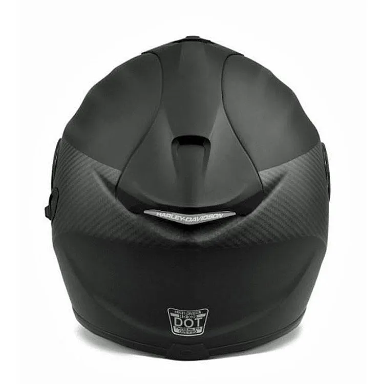 Harley-Davidson® Brawler Sun Shield X09 Matte Black Full Face Helmet