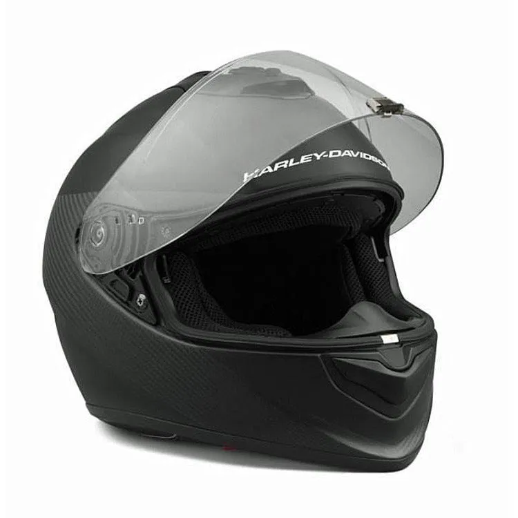 Harley-Davidson® Brawler Sun Shield X09 Matte Black Full Face Helmet
