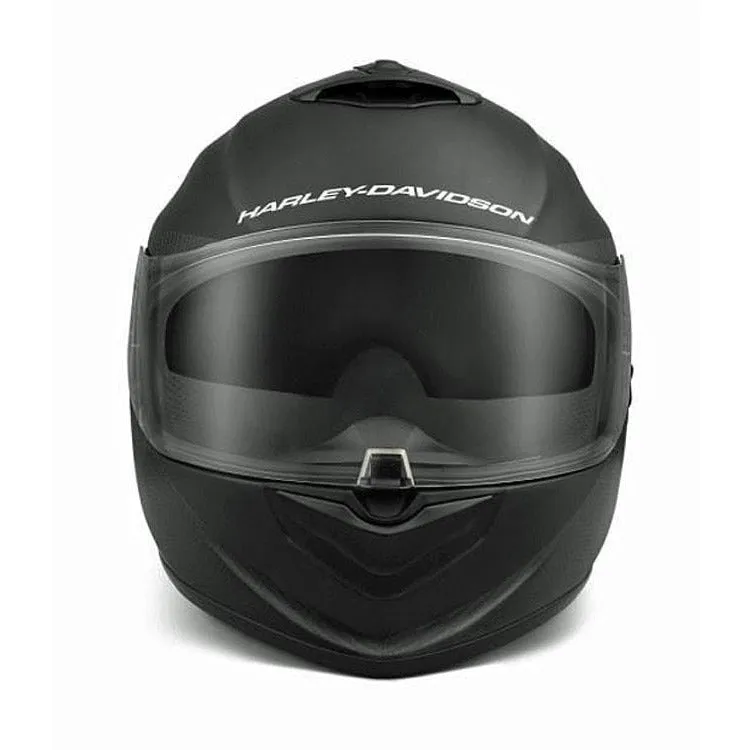 Harley-Davidson® Brawler Sun Shield X09 Matte Black Full Face Helmet