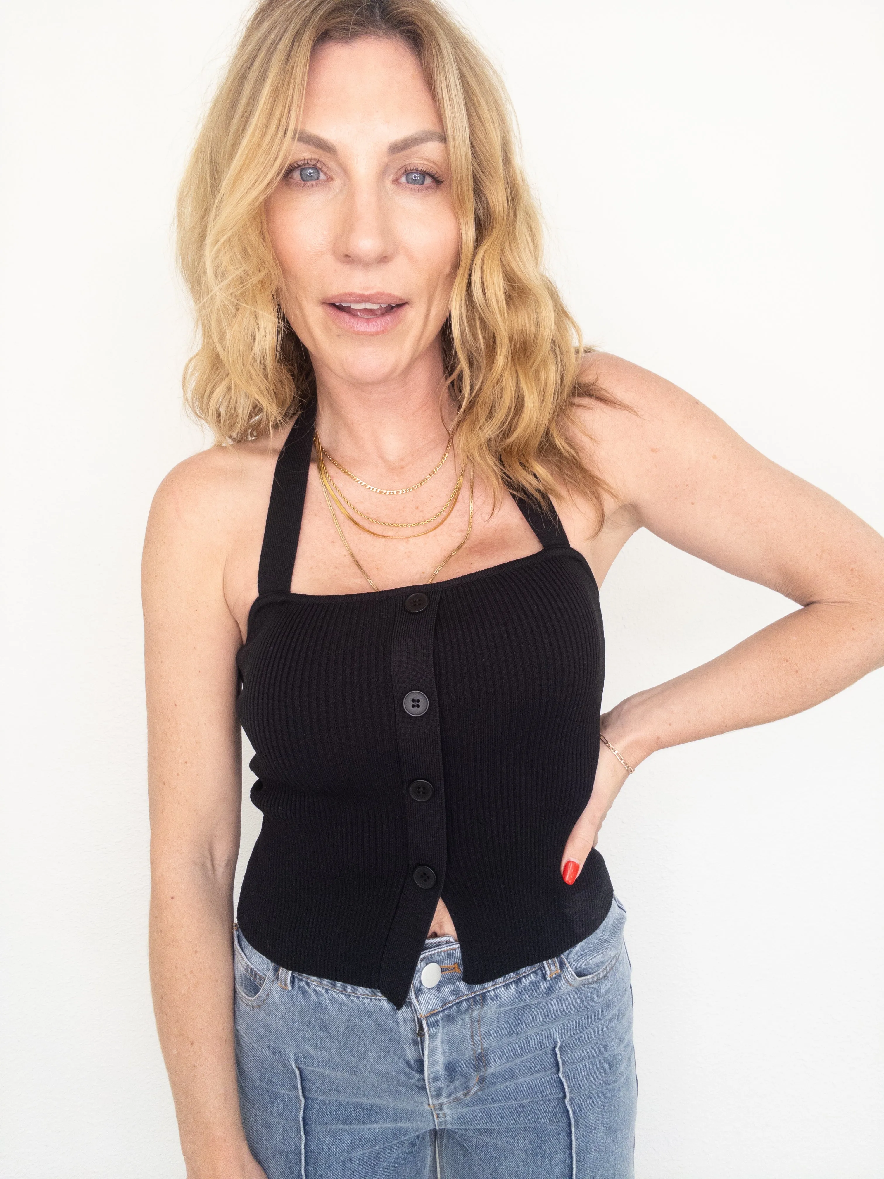 Hey You Halter Top
