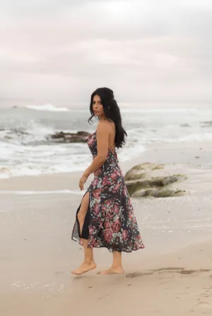 I Still Believe Floral Midi Dress