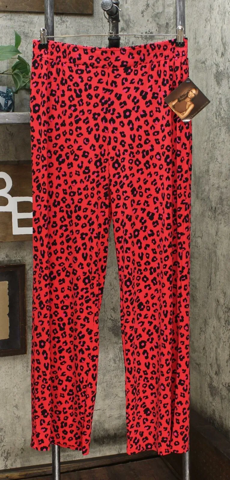 IMAN Women's Tall  2 Pairs Global Chic Luxury Resort Palazzo Pants