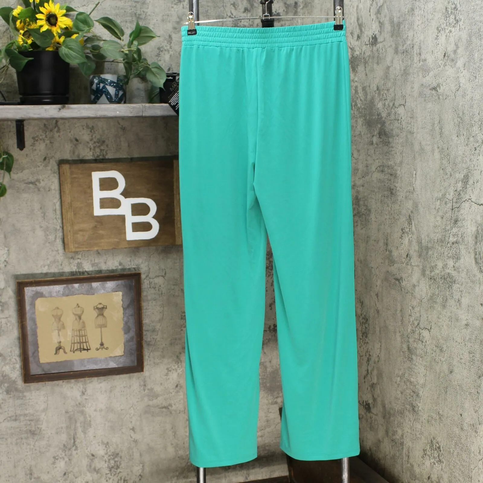 IMAN Women's Tall  2 Pairs Global Chic Luxury Resort Palazzo Pants
