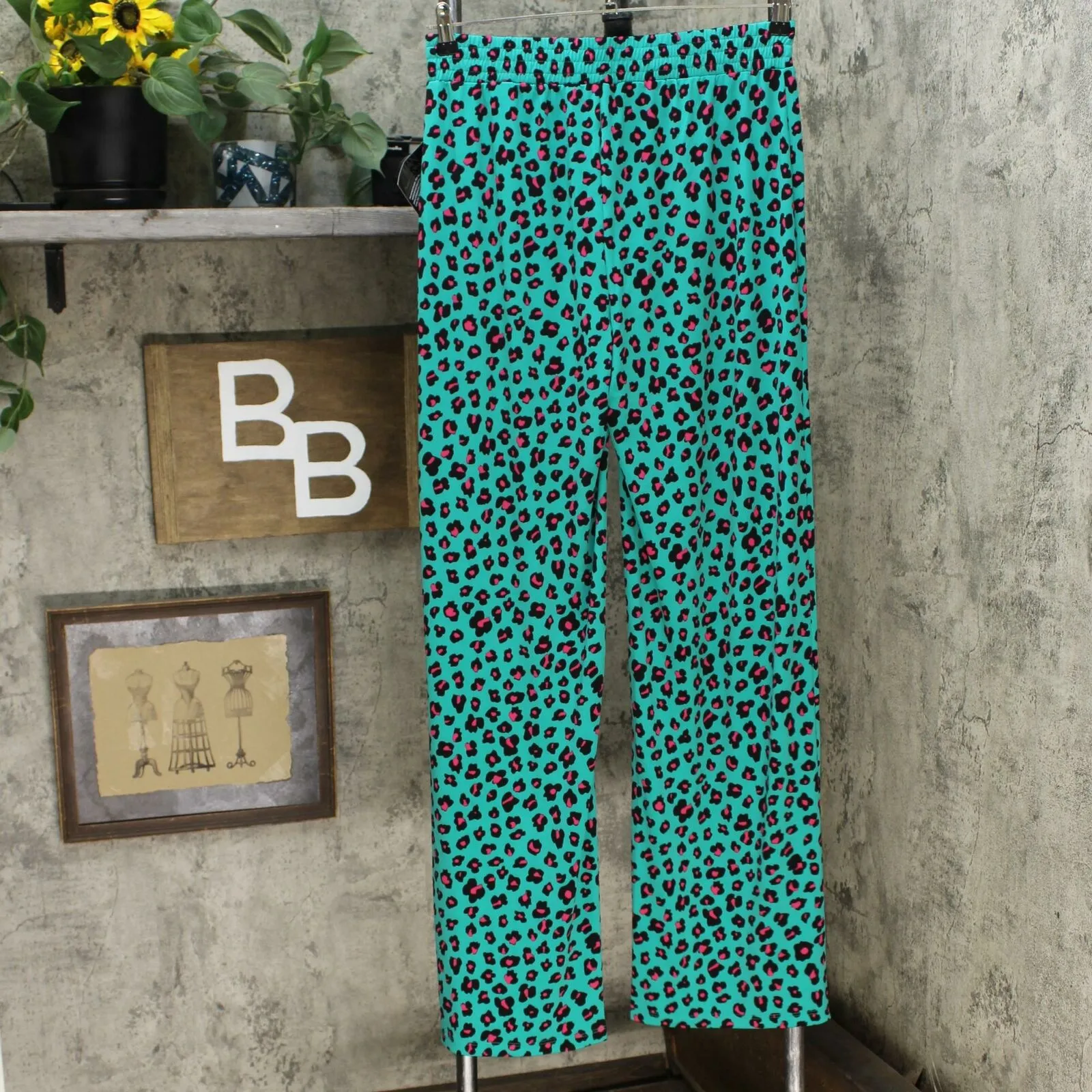 IMAN Women's Tall  2 Pairs Global Chic Luxury Resort Palazzo Pants
