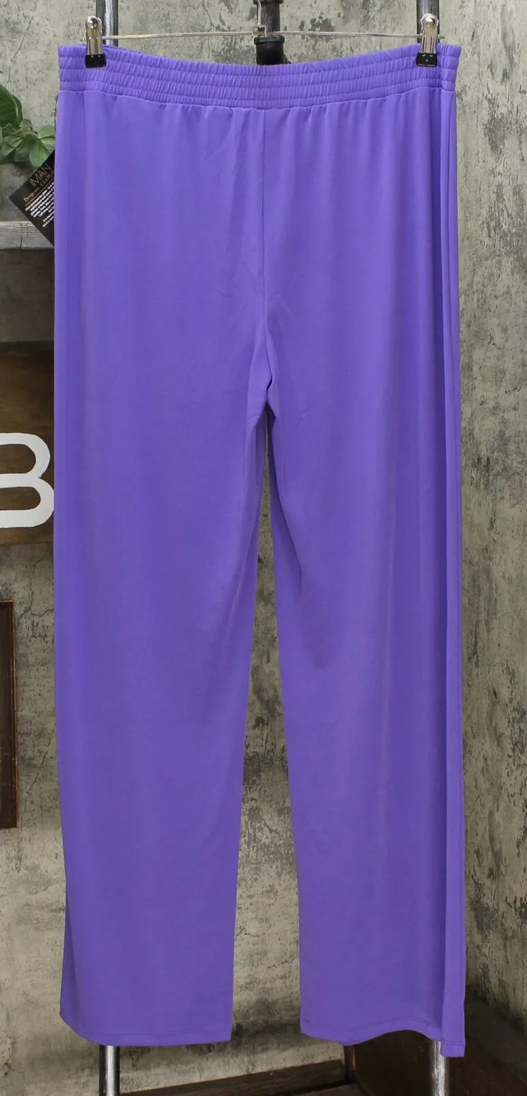IMAN Women's Tall  2 Pairs Global Chic Luxury Resort Palazzo Pants