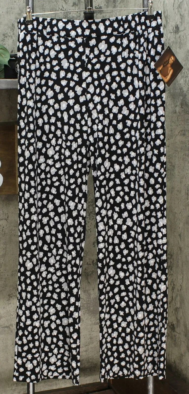 IMAN Women's Tall  2 Pairs Global Chic Luxury Resort Palazzo Pants