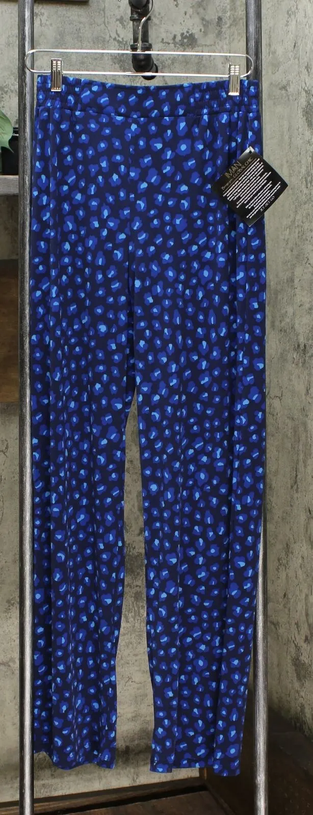 IMAN Women's Tall  2 Pairs Global Chic Luxury Resort Palazzo Pants