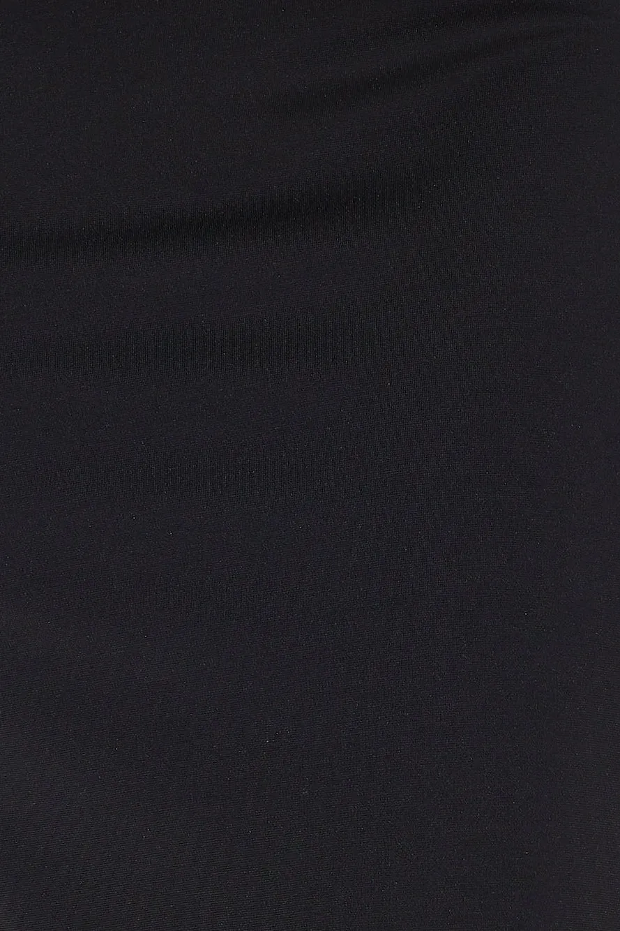 In Her Prime Midi Dress Black