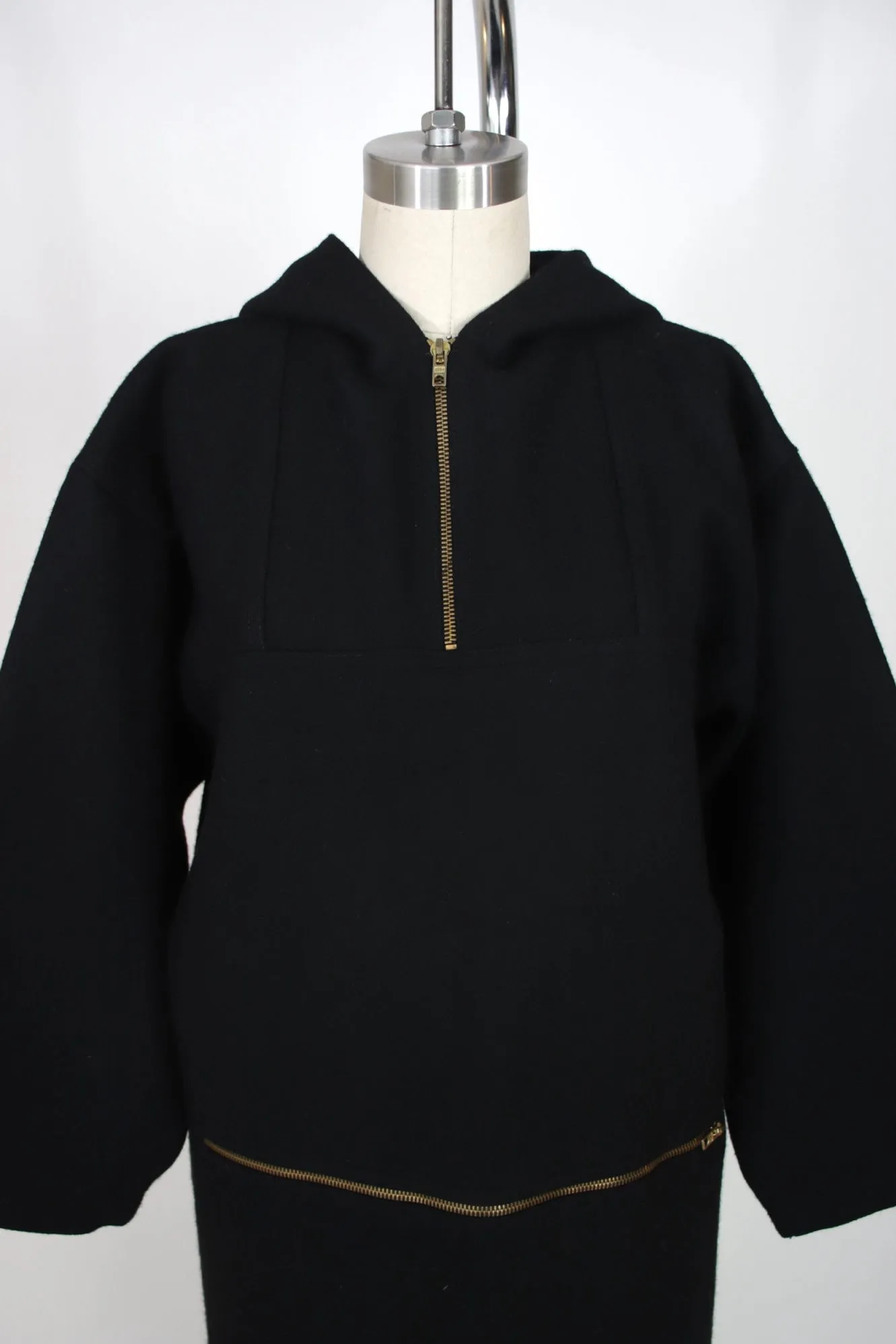 JC de Castelbajac Wool Hooded Dress