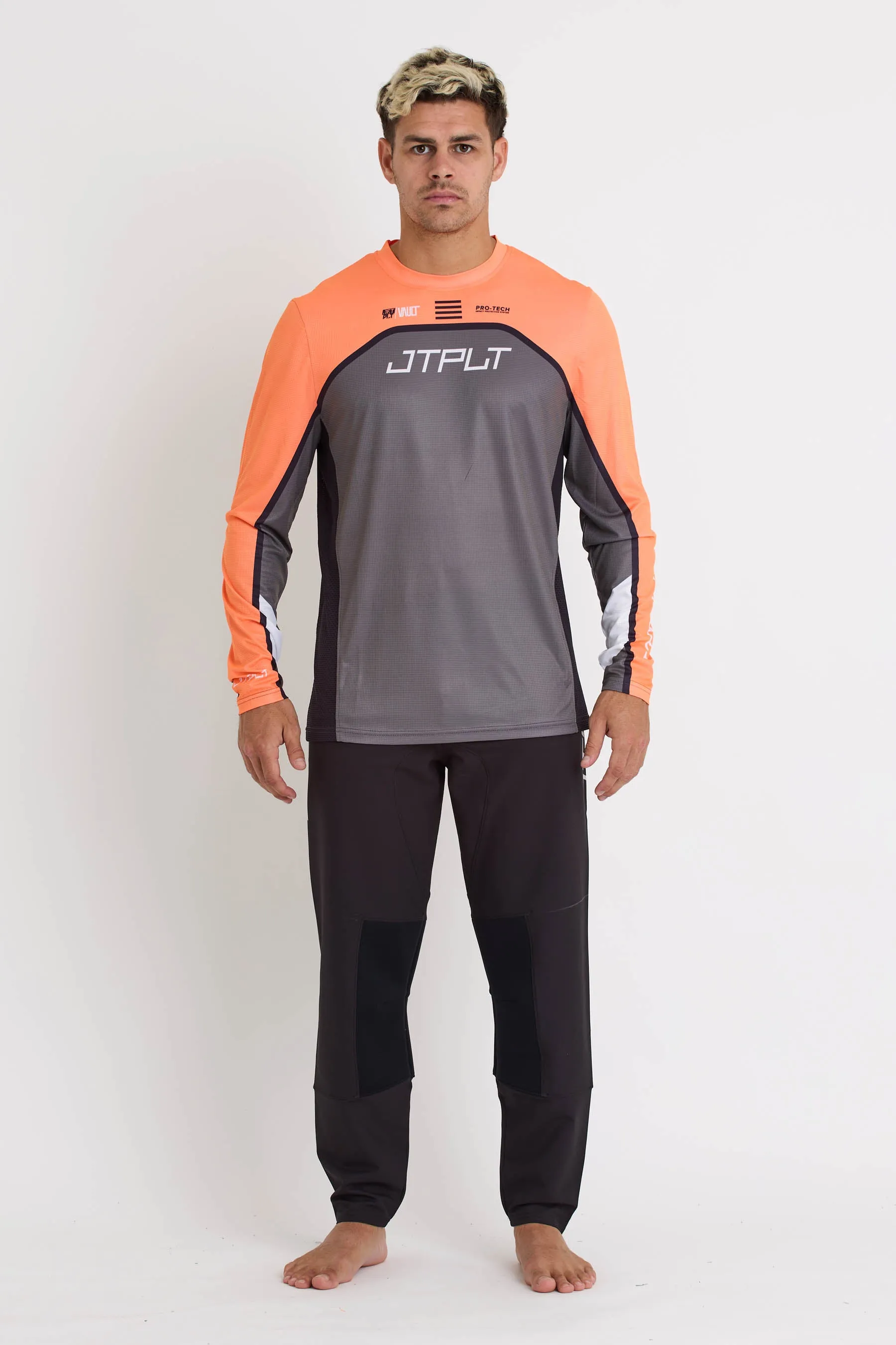 Jetpilot Vault Rx Moto Jersey - Grey