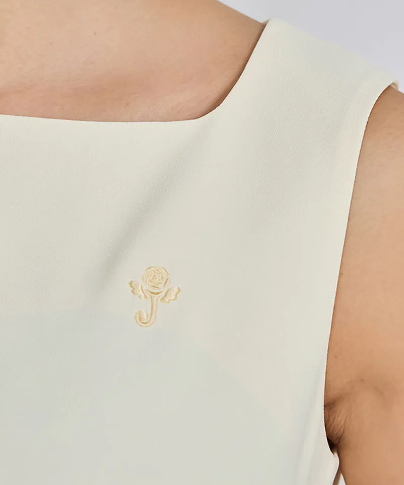 J.Jane Side Slit Vest - Yellow