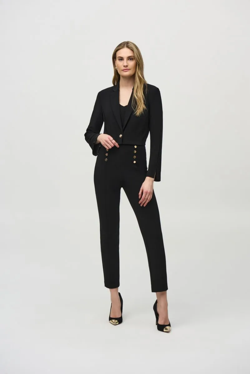 Joseph Ribkoff High Waist Pull On Slim Sailor Pants 244006