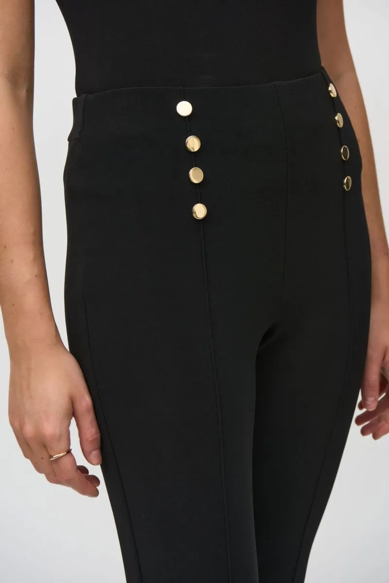 Joseph Ribkoff High Waist Pull On Slim Sailor Pants 244006