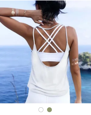 Kaiya Halter Back Top
