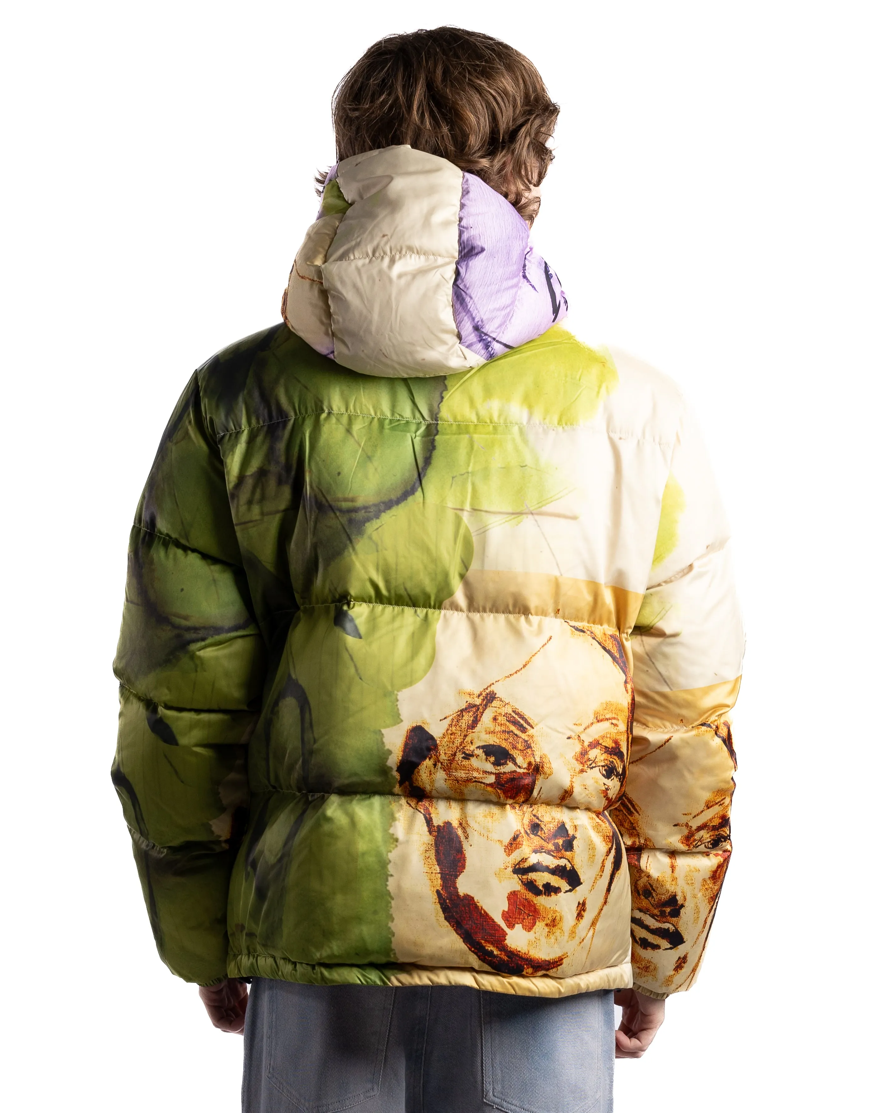KidSuper Printed Shiny Puffer Multi