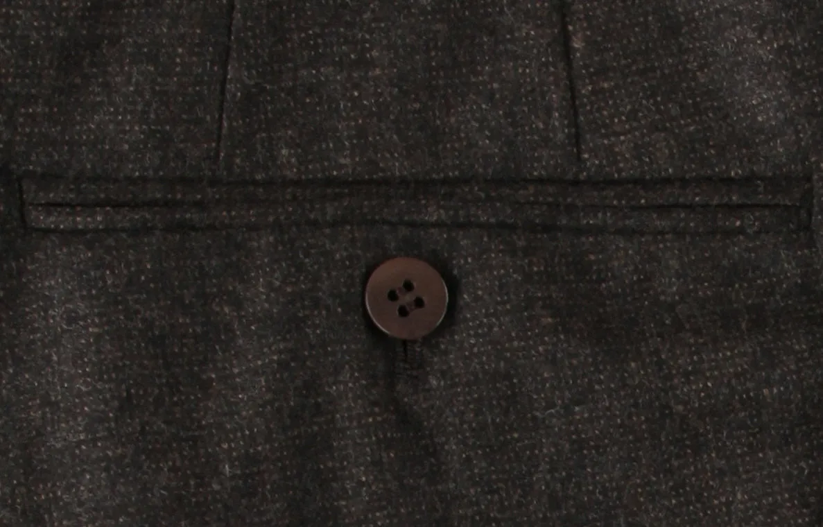 Kiton Dark Brown Pants