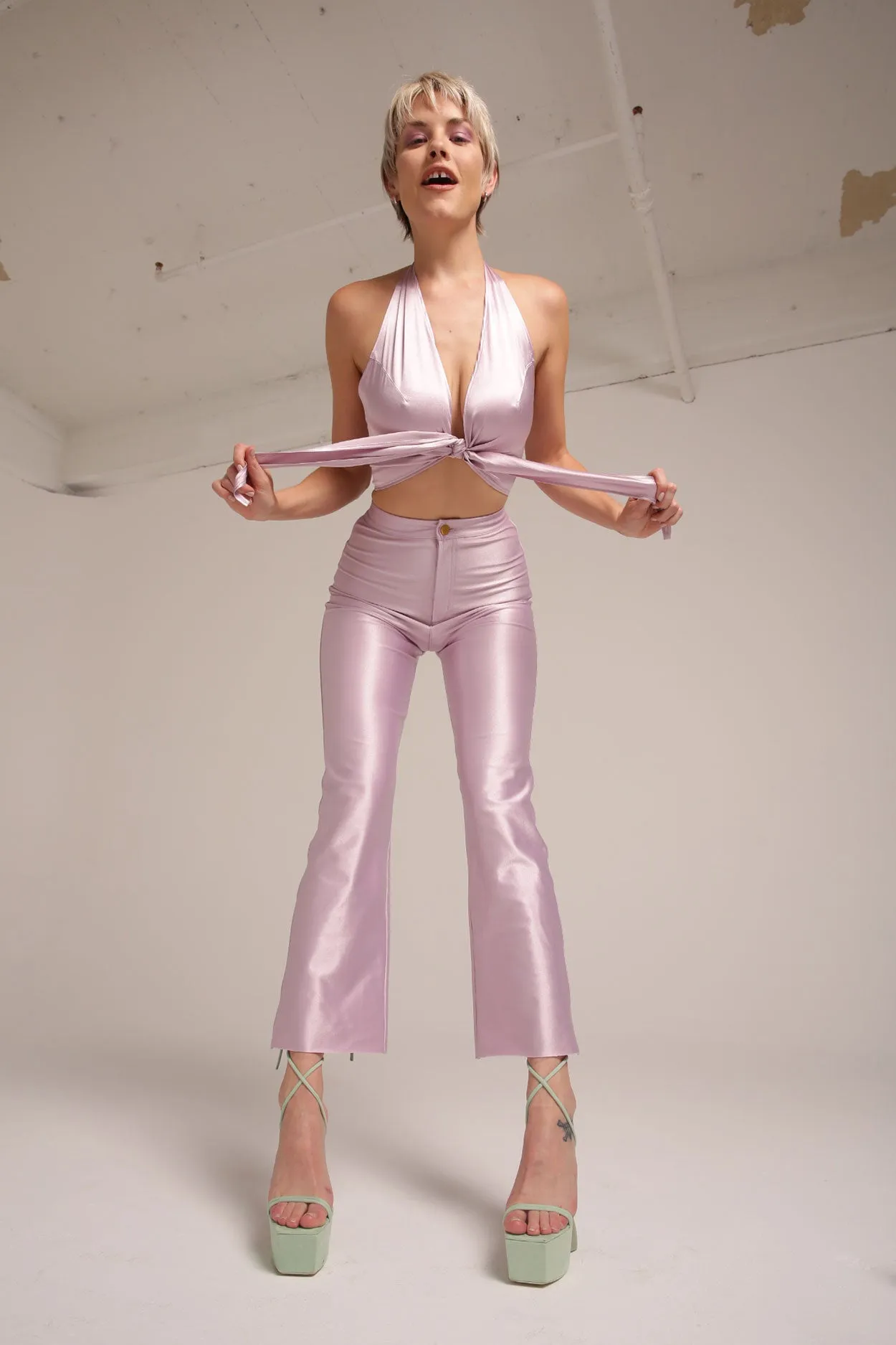 Lilac Donna Halter