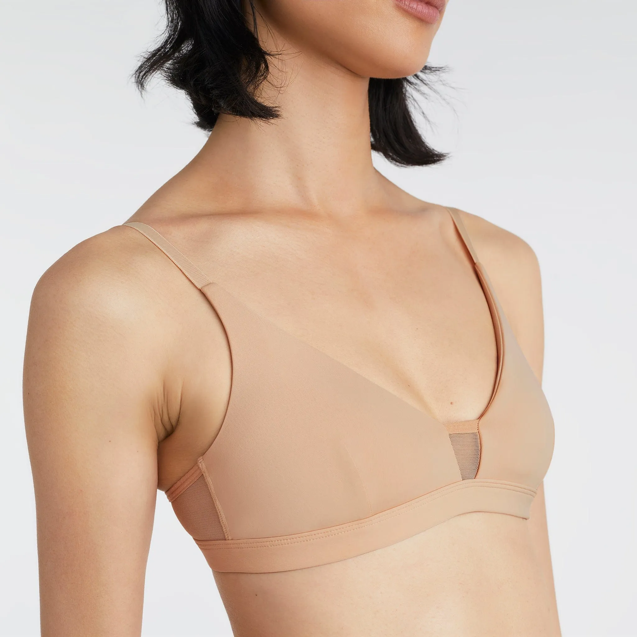 Limitless Wirefree Scoop Bra - Darted Buff