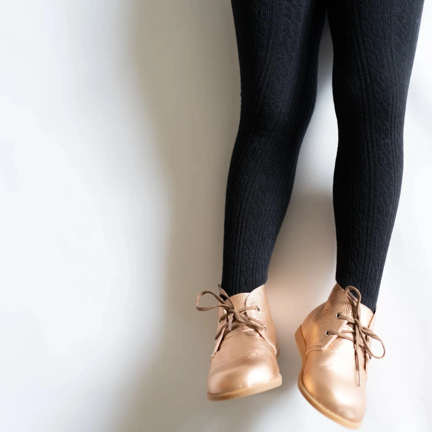 Little Stocking Co Cable Knit Tights