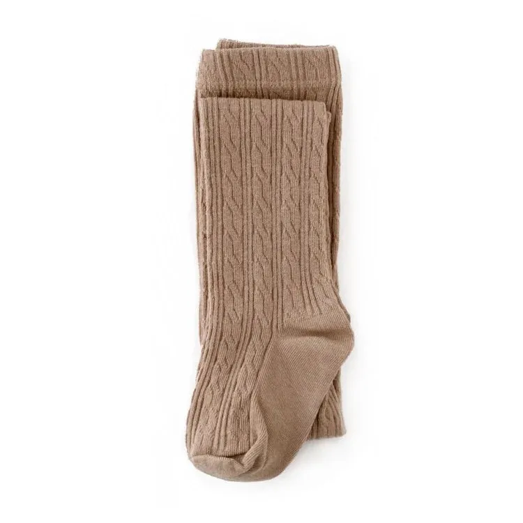 Little Stocking Co Cable Knit Tights