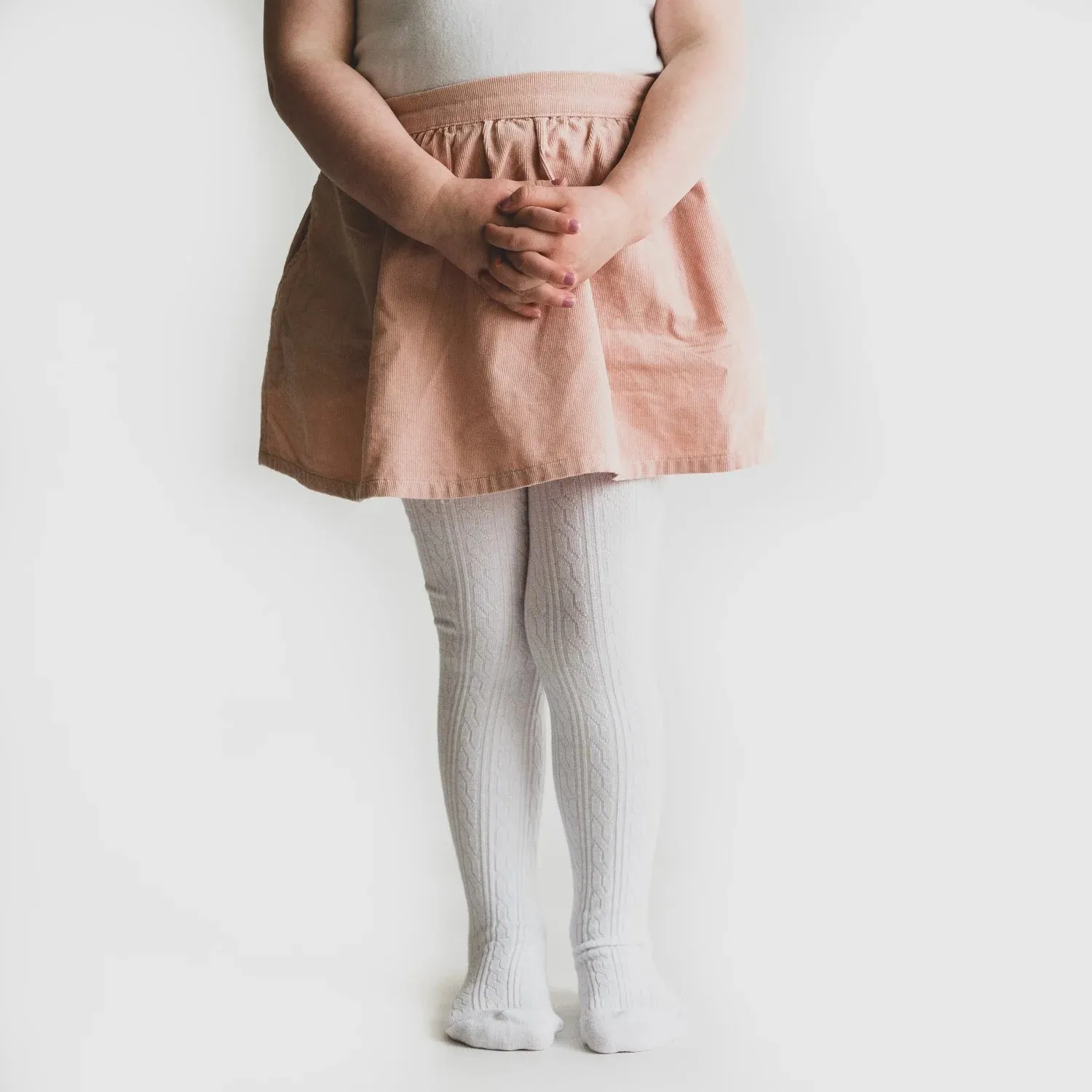 Little Stocking Co Cable Knit Tights