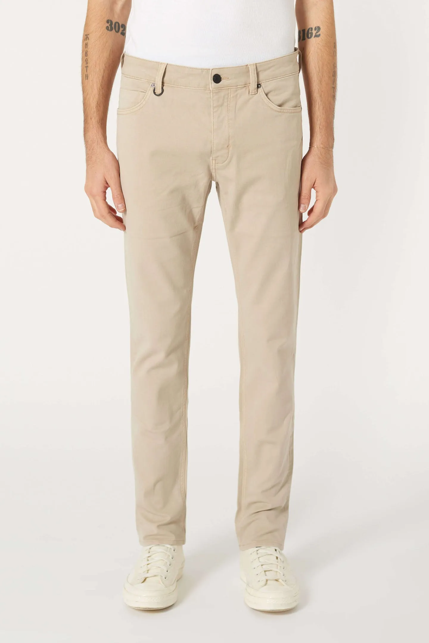 Lou Slim Twill Tan