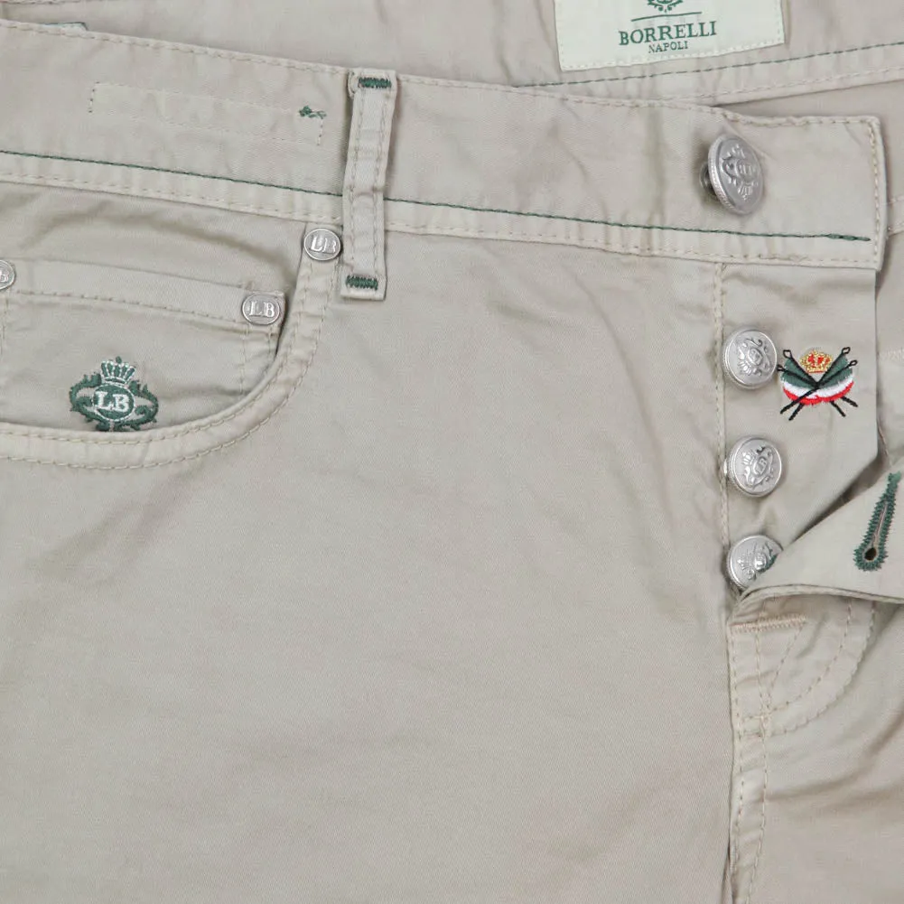 Luigi Borrelli Beige Pants - 33 US / 49 EU